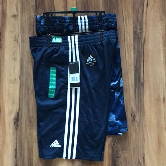 NEW Adidas 2 Pack Shorts - Picture 2 of 6